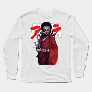 Cyberpunk Cyborg Akira Corporation Vaporwave Long Sleeve T-Shirt